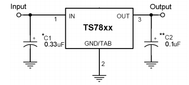 TS7805CI, LDO регулятор напряжения